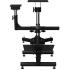 Arozzi Velocita Universal Racing Simulator Cockpit Compatible with Most Racing Sim Gear & Gaming Chairs Collapsible Telescopic and Portable - Black